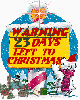 23 DAYS TILL CHRISTMAS WARNING