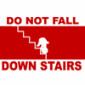fall in the stairs haha