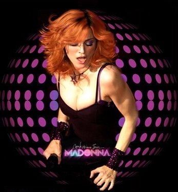 madonna confessions tour on stage
