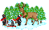 reindeer and penguins 