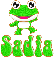 green frog sadia
