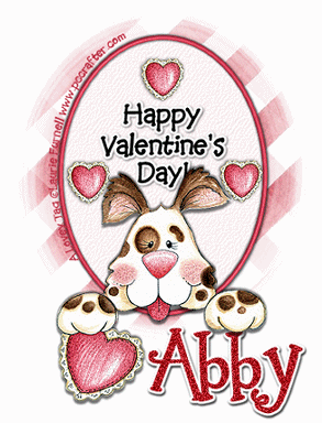 ABBY Valentine Doggy