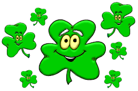 ST PATRICKS DAY CLOVERS