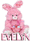 PINK EASTER BUNNY: EVELYN