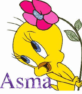 Tweety cartoon name Asma