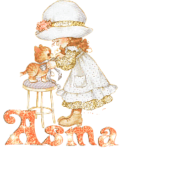 Small girl with name ASMA