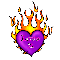 Flaming Heart with Love it