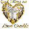 Cookies gold heart
