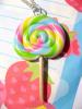 Rainbow Lollipop Necklace
