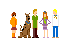 Scooby Doo and the gang
