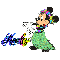 Kealey Hula Minnie Mouse