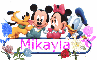 Baby Disney Characters Name Tag- Mikayla