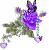 Blue Purple Flower