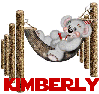 CREDDY BEAR WITH NAME KIMBERLY