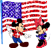 Patriotic Mickey & Minnie