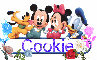 Baby Disney Characters Name Tag- Cookie