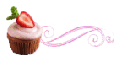 Strawberry pink cupcake