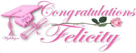 Graduation - Felicity
