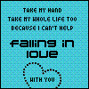 falling in love with you