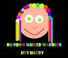 Jeff Hardy Rainbow Hair Warrior