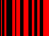 black and red stripes