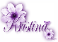 Purple Flower - Kristina