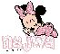 Najwa Sleeping Baby Minnie Mouse