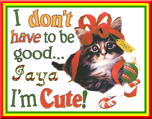 Jaya ~ I Don't Have To Be Good I'm Cute!