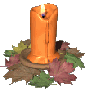 autumn candle