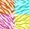 multicolored zebra tiles