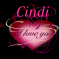 I Love You Heart - Cindi