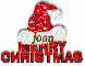 Merry Christmas Santa Hat - Joan