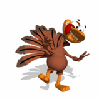 dancing turkey