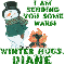 Winter Hugs - Diane