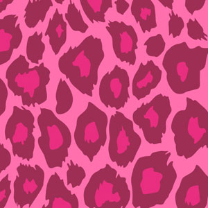 animal print pink