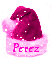 Pink Santa Hat - Perez