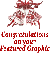 Congrats featured Graphic