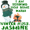 Warm Winter Hugs - Jasmine