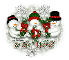 Joy to the World-snowmen