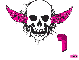 jacky pink skull