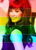 Demi Lovato Rainbow