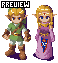Link and zelda