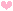 mini pink beating heart