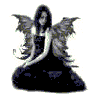 Fairy Goth Depressed Icon