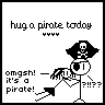 omg hug a pirate