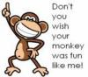 monkey danceing