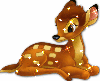 glittery bambi