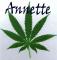 Name Annette with Pot-Leaf