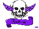 andrew purple skull