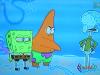 spongebob and patrick snowball fighting